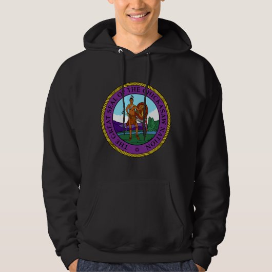 Nation Chickasaw Siegel Hoodie (Vorderseite)