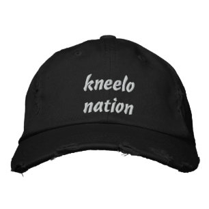 Nation kneelo bestickte baseballkappe