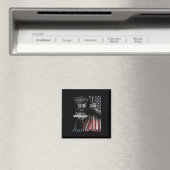 Nation under God Trump 2024 God American Flag 1 Magnet (In Situ (Geschirrspüler))