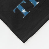 Nation under God Trump 2024 God American Flag Fleecedecke (Ecke)