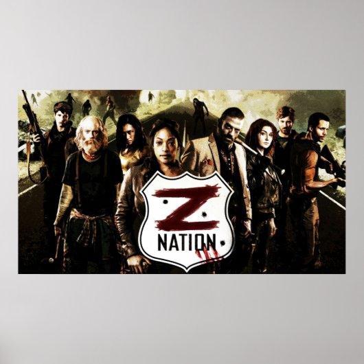 Nation Z - Ausgegossen Poster (Vorne)