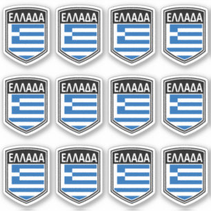 National - Ελλάδα Aufkleber