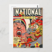 national - 1 postkarte (Vorne/Hinten)