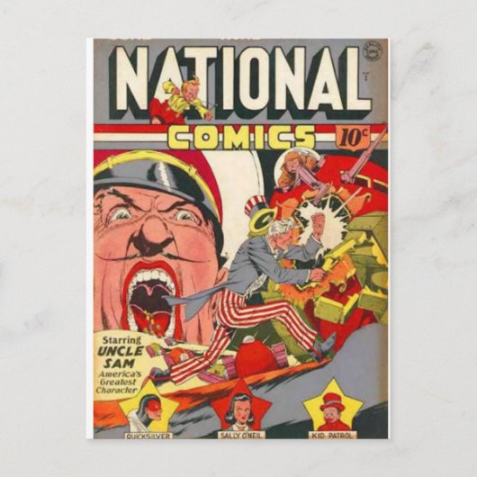 national - 1 postkarte (Vorderseite)