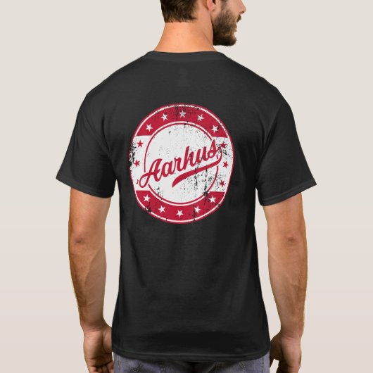 National - Aarhus Danmark T - Shirt (Rückseite)