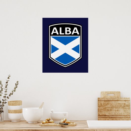 national - Alba Poster (Küche)