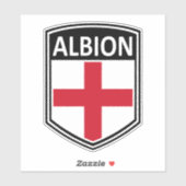 national - Albanien Aufkleber (Blatt)