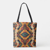 National American Boho Design Tasche (Rückseite)
