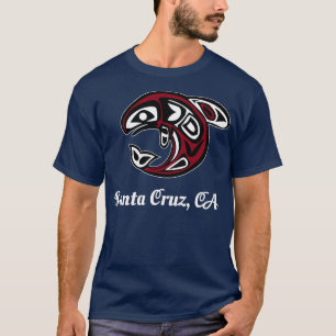 National American Cruz Santa CA Tribal Orca Killer T-Shirt
