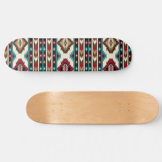 National American Design Skate Board Skateboard (Horizontal)