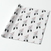 National American Feather Wrapping Paper Geschenkpapier (Ungerollt)