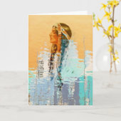 National American Greeting Card Harrison Fisher Karte (Gelbe Blume)