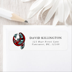 National American Killer Whale Haida Orca Art