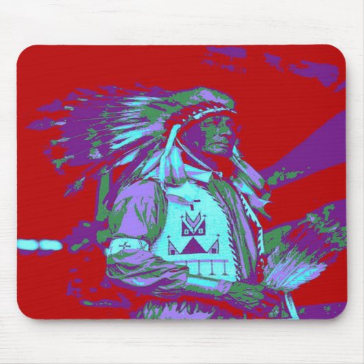 National American Pop Art Mouse Mat Mousepad (Vorne)