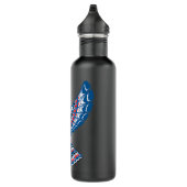 National American Style Art Kingfisher Pacific Nor Edelstahlflasche (Rechts)