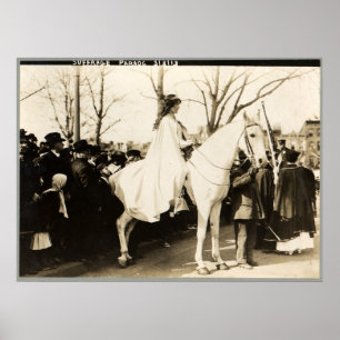 National American Woman Suffrage Assoc Parade Poster