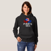 National Animal Puerto Rico Puerto Rican Boricua P Hoodie (Vorne ganz)