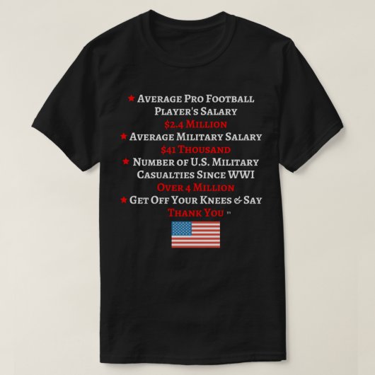 National Anthem Classic T Shirt (Design vorne)