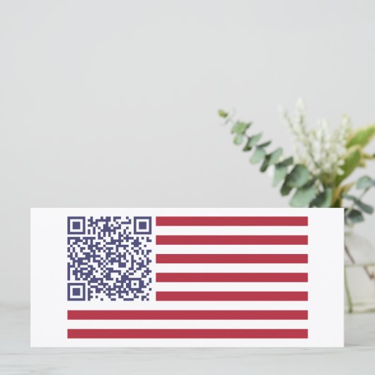 National Anthem QR Code (Stehend Vorderseite)