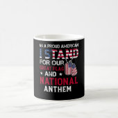 National Anthem - USA Flag Design Kaffeetasse (Mittel)