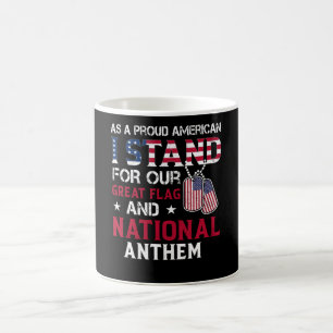 National Anthem - USA Flag Design Kaffeetasse