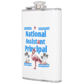 national Assistent princeipal flamingo  Flachmann (Links)