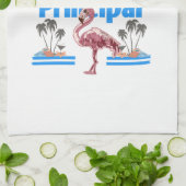 national Assistent princeipal flamingo  Geschirrtuch (Gefaltet)
