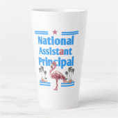 national Assistent princeipal flamingo  Milchtasse (Vorderseite)