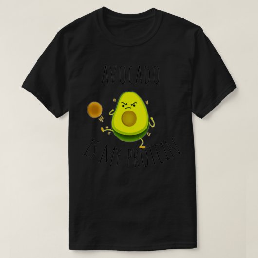 National avocado day avocado ist mein Protein T-Shirt (Design vorne)