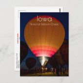 National Balloon Classic Postkarte (Vorne/Hinten)