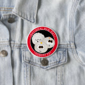 National Bao Day, niedliche Kawaii-Knödel Button (Beispiel)