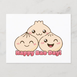 National Bao Day T - Shirt Postkarte