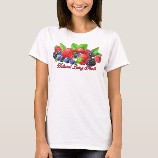National Berry Month T-Shirt (Vorderseite)