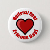 National Best Friends Day! Button (Vorderseite)