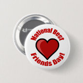 National Best Friends Day! Button (Vorne & Hinten)