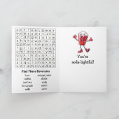 National Beverage with Caffeine Day | Nov 19th Karte (Innenseite)