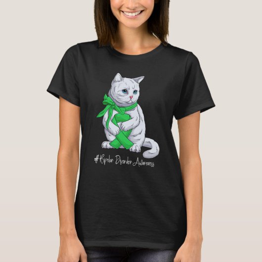 National Bipolar Disorder Awareness Month Green Ri T-Shirt (Vorderseite)