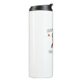 National Bird Manitoba Funny Mosquito Travel Mug Thermosbecher (Nach links gedreht)