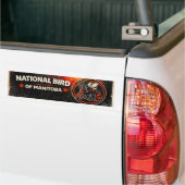 National Bird of Manitoba Funny Mosquito Bumper Autoaufkleber (Auf Lkw)