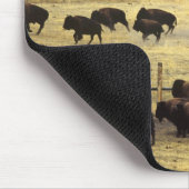 National Bison Range Roundup in Montana Mousepad (Ecke)