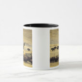 National Bison Range Roundup in Montana Tasse (Zentrum)