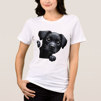 National Black Dog Day 2025: Feiern Sie den Schwar Tri-Blend Shirt