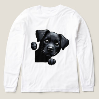 National Black Dog Day 2025: Feiern Sie den Schwar Tri-Blend Shirt