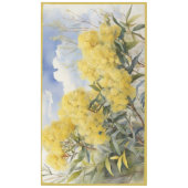 National Blume Australia Golden Wattle | groß Tischdecke (Vorderseite)