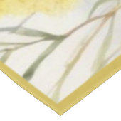 National Blume Australia Golden Wattle | groß Tischdecke (Schrägansicht)