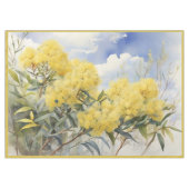 National Blume Australia Golden Wattle | m Tischdecke (Vorderseite (Horizontal))