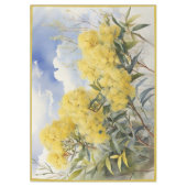 National Blume Australia Golden Wattle | m Tischdecke (Vorderseite)