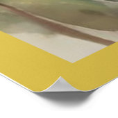 National Blume Australia Golden Wattle | Poster (Ecke)