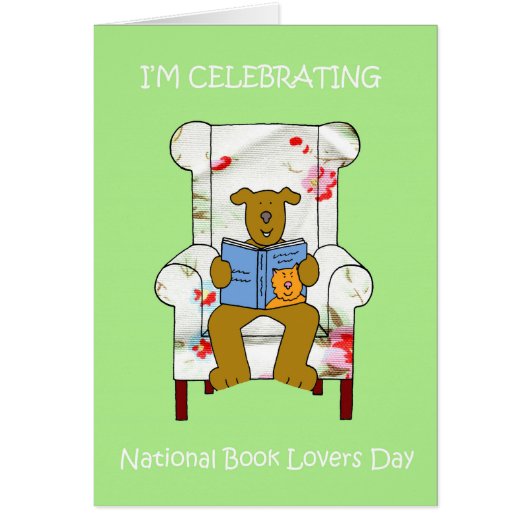 National Book Lovers Day - August 9. (Vorne)