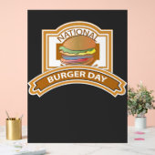 National Burger Day Sign Acrylschild (Hochzeit)